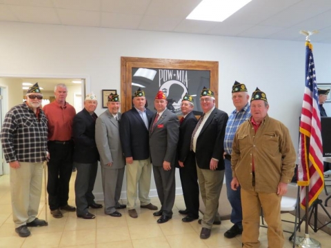 National Commander visits Post 52, Winona, Mississippi