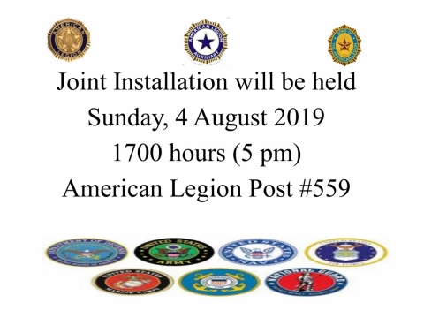 Joint Officer Installation (2019)