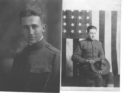 John Albert Linder one of the original charter members of Dellroy American Legion Post 475