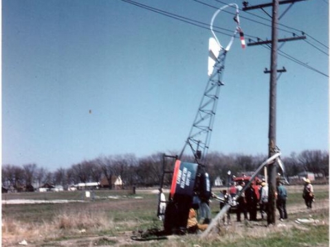 April 21, 1961 helicopter crashes on Legion grounds.