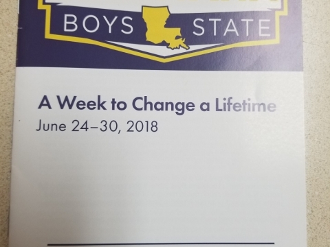 Send First Two Boys to Boys State