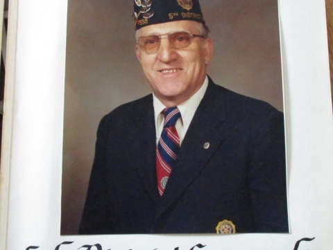 VIRGIL PERSING 5TH DISTRICT COMMANDER