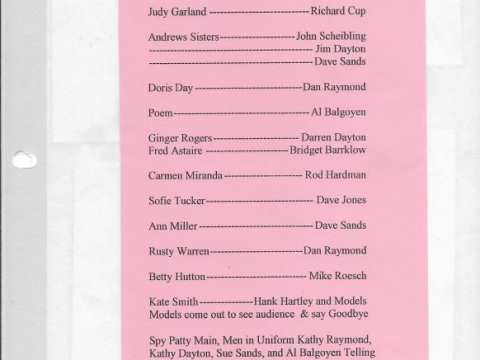 Legion Lovelies 2001