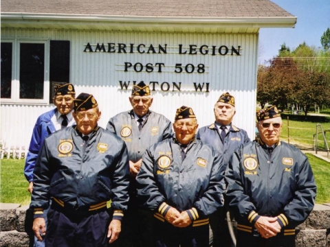 Members after a parade