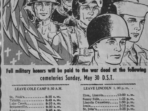 Newspaper clippings