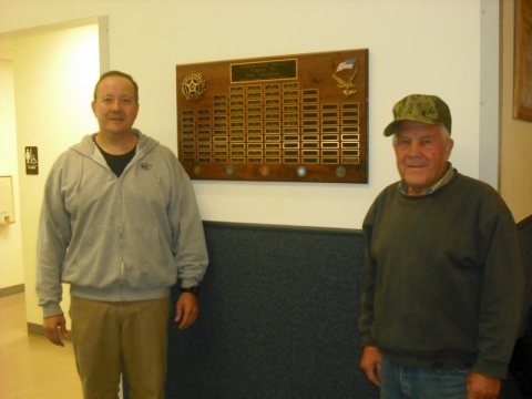 New Commander Plaque for Wakonda American Legion 
