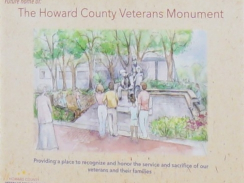 Howard County Veterans Monument Site Dedication