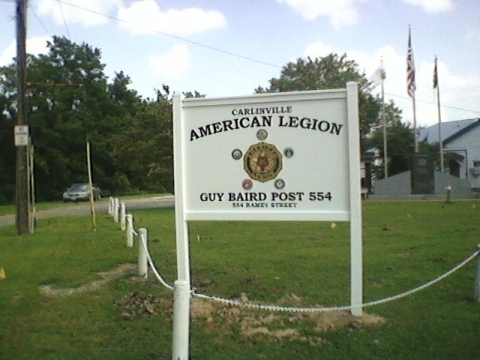 Entrance signage