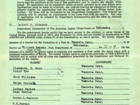 Original Charter 