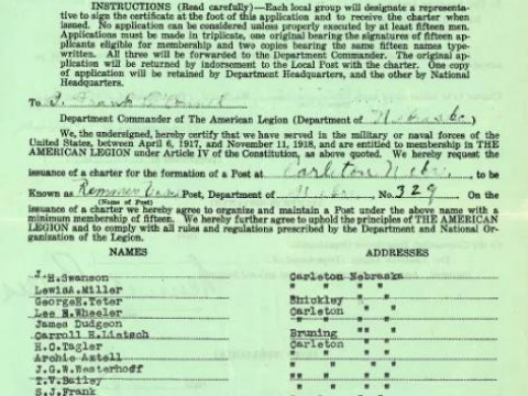 Original Charter 