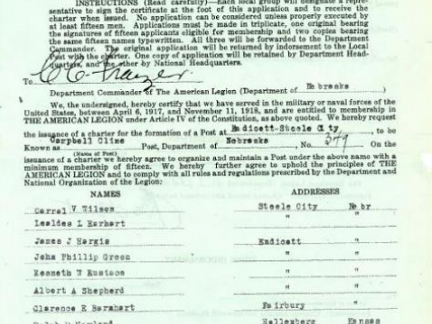 Original Charter 
