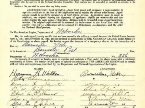 Original Charter 