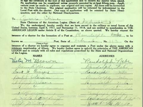 Original Charter 