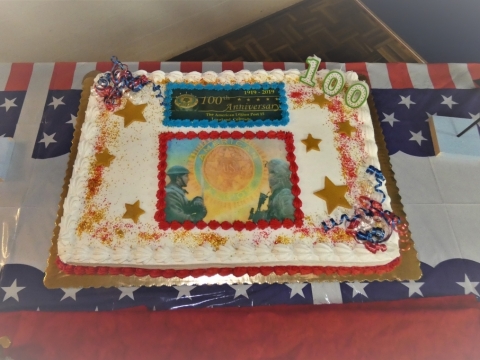 Post 15 celebrate 100 years of service in Loveland,CO.