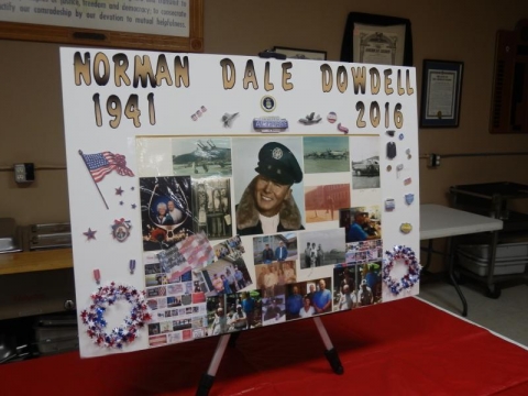 Memorial Service for Charter Member - Nov 19, 2016