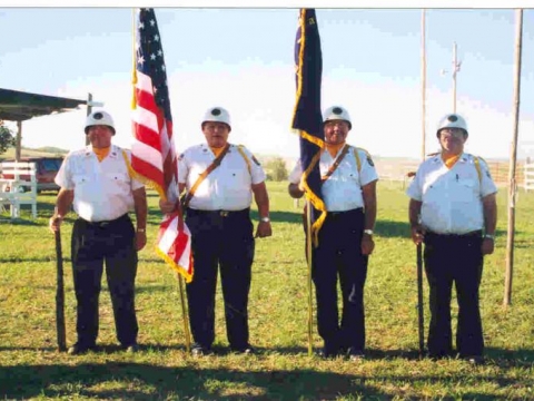 Post 224 Color Guard Helmets