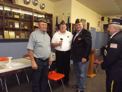 Passing of the Commanders Gavel - 2017