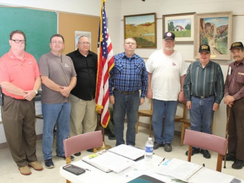 Members of Post 36 Centerville TN