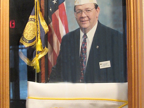 Post Commander Ron Hartman