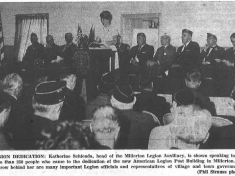 Post Headquarters Dedication May 1964