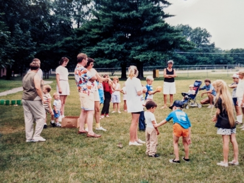 1989- Post 28 Picnic at Central Park in Spring Lake