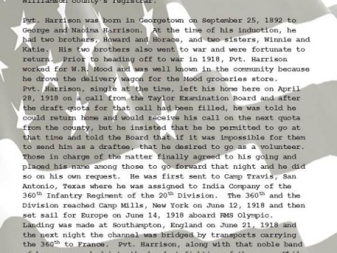 Background History About Abe Harrison