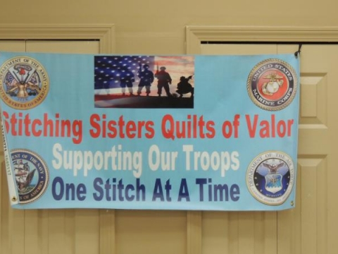 Stiching Sisters Quilts of Valor