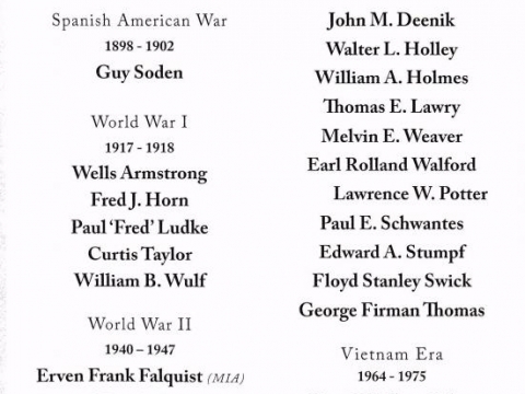 Ridgefield Veteran's Memorial Dedicated