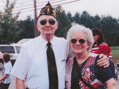 Post # 187 - Flag Presentation at Elementary School in 2003