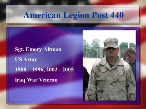 Past and Present members of Post 440