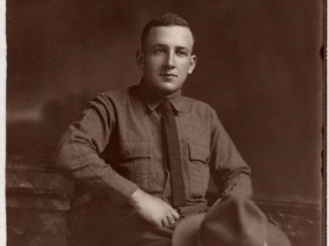 Corporal Louis McCahill, US Army 1918
