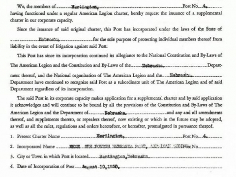 Supplemental Charter
