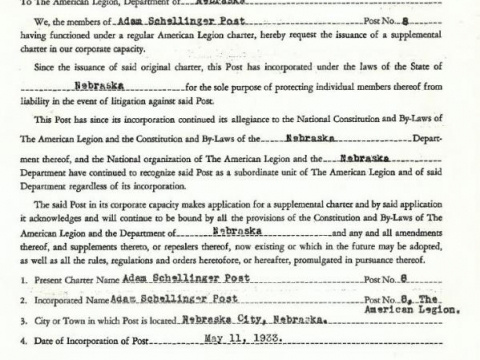 Supplemental Charter