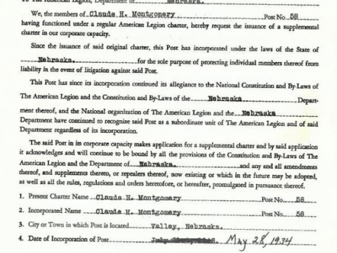 Supplemental Charter