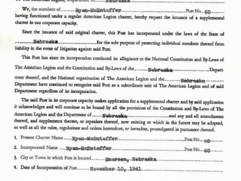 Supplemental Charter