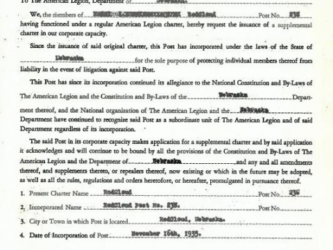Supplemental Charter