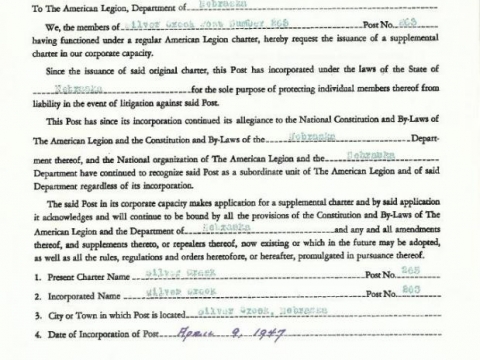 Supplemental Charter