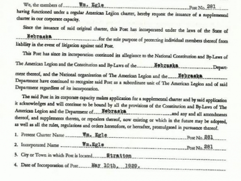 Supplemental Charter