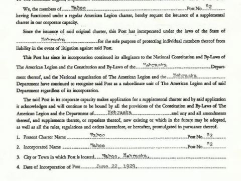 Supplemental Charter