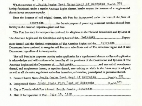 Supplemental Charter