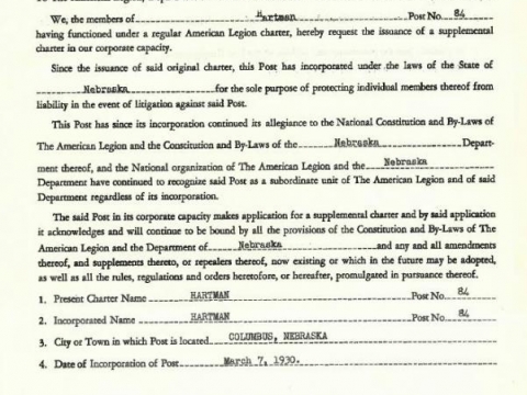 Supplemental Charter