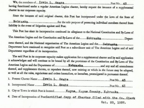 Supplemental Charter
