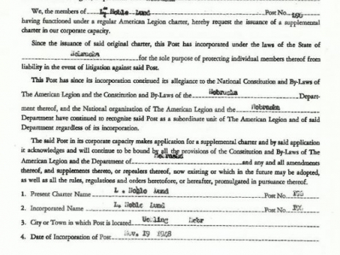 Supplemental Charter