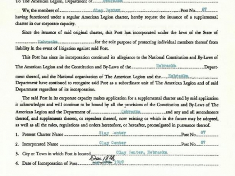 Supplemental Charter