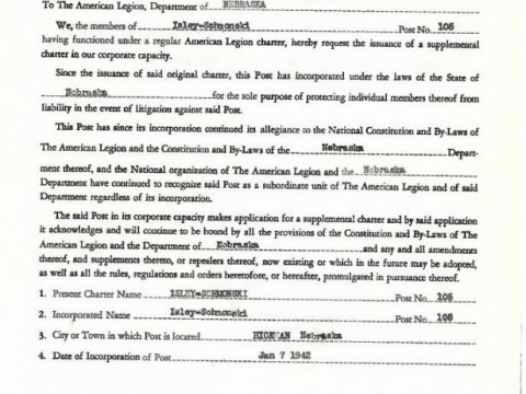 Supplemental Charter
