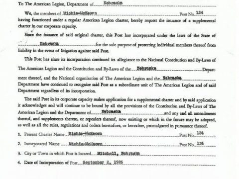 Supplemental Charter