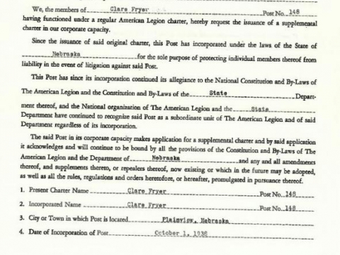 Supplemental Charter