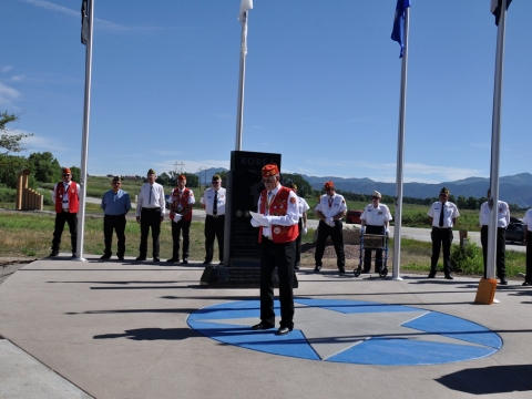 Dedication of The Chaffee County Veterans Memorial Park