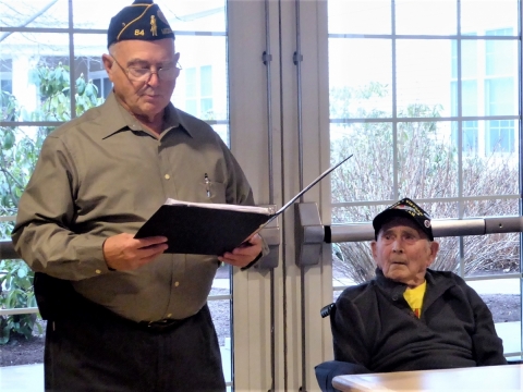Walter Campbell, Massachusetts Legionare of the Year