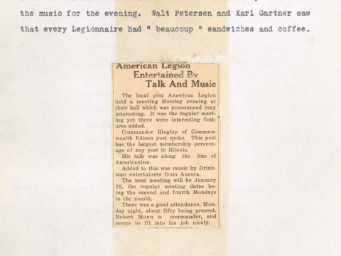 Coffee Get-Together in 1926
